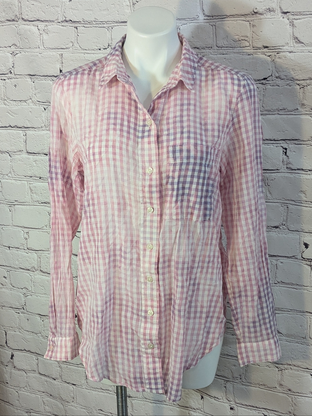 anthropologie | Pilcro And The Letterpress Gingham Button Down